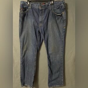Ariat FR M4 Relaxed Boot Cut CAT 2 Jeans 2112 Men's Size 40x32 USA Blue